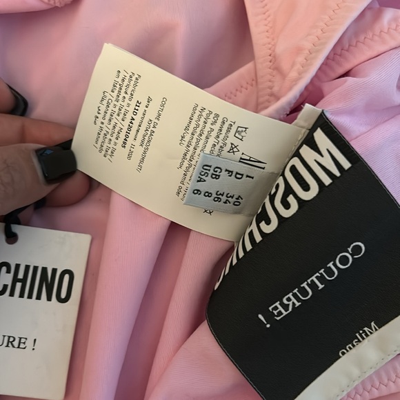 Baby pink Moschino USA size 6 or Medium - Picture 7 of 7